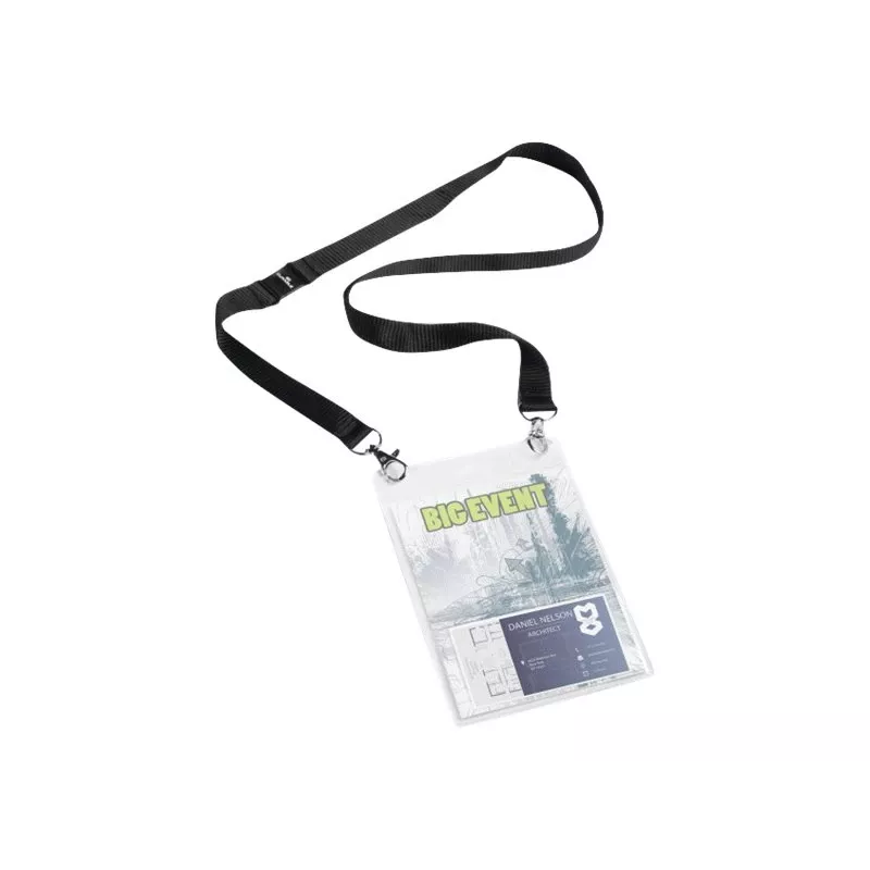 Namensschildhalter Durable 852501 Textil 10 Stück