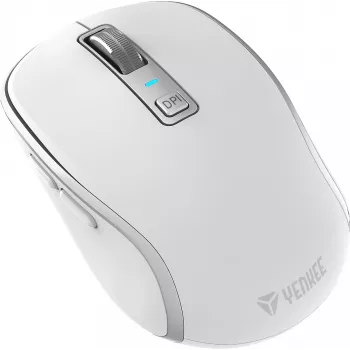 DUAL WiFi+Bluetooth kabellose Maus, wiederaufladbare Batterie, 5 Tasten