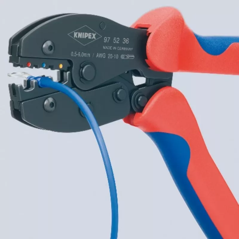 Knipex Crimpzange PreciForce L.220mm 0,5-6 (AWG 20-10) mm 487g