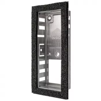 Unterputzdose DoorBird D1101V Schwarz Edelstahl 40 mm