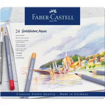 Buntstifte Faber-Castell Goldfaber Aqua 24 Stück