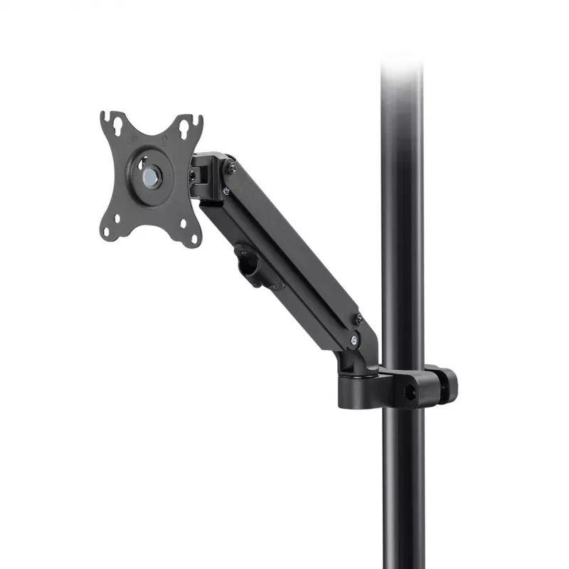 Monitorhalterung für Rohr / Stange 28-60 mm Maclean, 17-27'', max. 7 kg, Gasfeder, MC-459