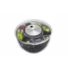 Salatschleuder GEFU Speedwing 28150 — 5 L transparente Schüssel, Knopfbedienung, Kunststoffgehäuse