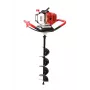 Erdbohrer AWTools GD520-2 benzinbetriebener Pfostenlochbohrer 2,95 PS, 900 ml Tank, inklusive 3 Bohrern
