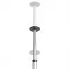 Maclean MC-791N Teleskop-Boden-Decken-TV-Halterung mit Ablage, 37–70 Zoll, 30 kg