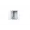 Digitus DN-WD19 09U/550 Rack-Gehäuse 9U Wandmontage-Rack Grau