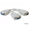 Serielles Kabel DeLOCK 65403 Beige 0,17 m DB-9