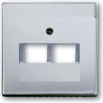 Busch Jaeger 1710-0-3610 Abdeckrahmen Aluminium (1710-0-3610)