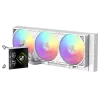 Gamemax CPU-Flüssigkeitskühler | GLACIER 360 LCD WH | Intel, AMD