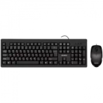 Combo Tastatur+Maus KB-S320C schwarz (104 Tasten, 1000 DPI, 2+1 Tasten)