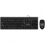 Combo Tastatur+Maus KB-S320C schwarz (104 Tasten, 1000 DPI, 2+1 Tasten)