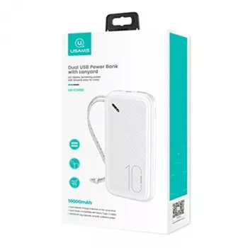 Powerbank PB56 10000mAh 2xUSB Weiß