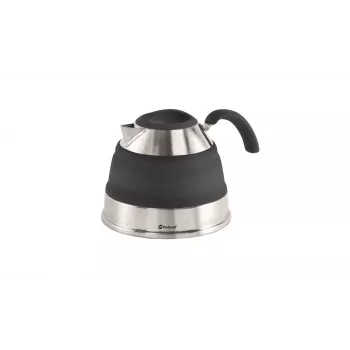 Wasserkocher Outwell Collaps Kettle 1,5 l Silikon Edelstahl Navy Night – faltbarer Campingkessel