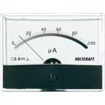 Voltcraft AM-86X65/100µA Einbau-Messgerät AM-86X65/100µA/DC 100 µA Drehspulmesswerk (AM-86X65/100µA)