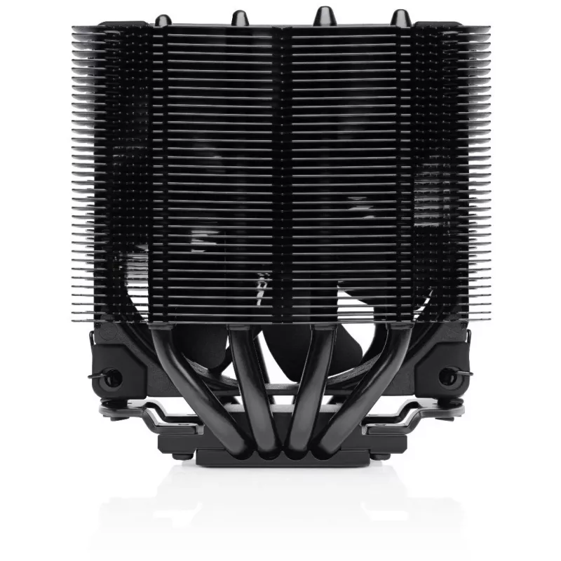CPU-Kühler Noctua NH-D9L CHROMAX.Schwarz — 92-mm-Lüfter, 400–2000 U/min, 22,6 dB, Abmessungen 95×95×110 mm, Gewicht 531 g