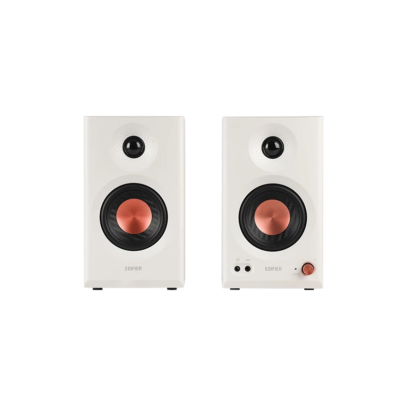 Edifier | Aktive Studiomonitore | MR3 | 18W x 2 W | Bluetooth | Weiß | ≥ 85 dB | Kabellose Verbindung
