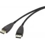 Renkforce DisplayPort-Verbindungskabel [1x DisplayPort-Stecker - 1x DisplayPort-Stecker] 20 m Schwarz (RF-3770962)