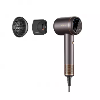 Haartrockner Jimmy F8 1600 W, 3 Temperatureinstellungen, Ionen-Funktion, Diffusor-Aufsatz, Grau