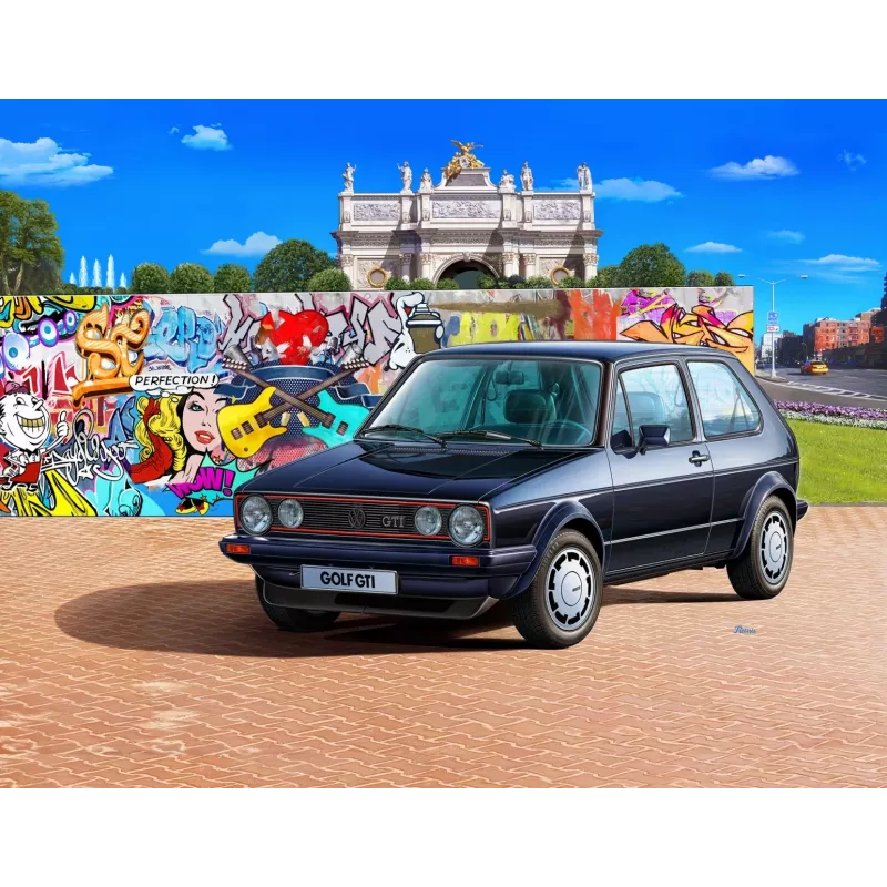 Revell 35 Jahre VW Golf 1 GTI Pirelli Automodell