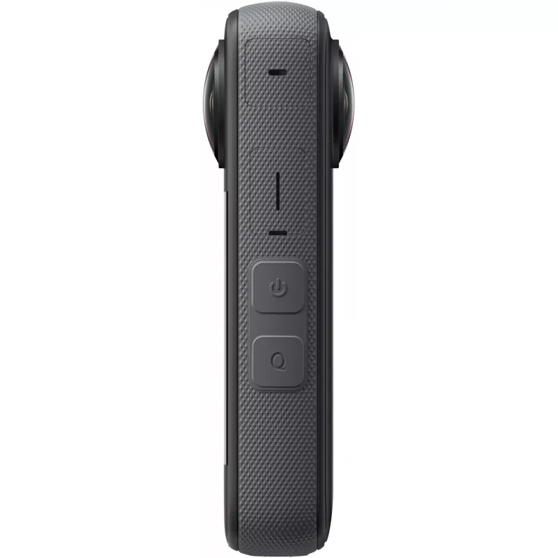 Action-Kamera Insta360 X3 — 72 MP, 5K Ultra HD (5760×2880), 100 fps, CMOS, Wi‑Fi, integriertes Display, MicroSD, 0,508 kg, schwarz