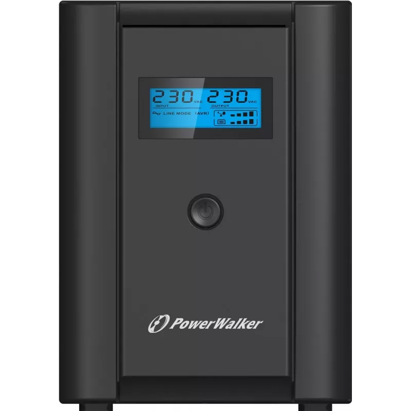 PowerWalker VI 1200 SHL Schuko unterbrechungsfreie Stromversorgung (USV) Line-Interactive 1,2 kVA 600 W 4 AC-Ausgänge