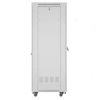 Freistehendes Rack LANBERG FF01-6842-12SL 42U, 600×800 mm, 2121 mm Höhe, 1200 kg Kapazität, IP20, grau