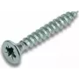 Schraube Cimco 190055 — verzinkte Metallschraube für Faserplatten, 60 mm Länge, 5 mm Gewindedurchmesser, 1 Stück