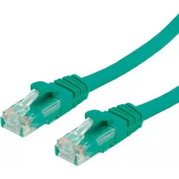 VALUE - Patch-Kabel - RJ-45 (M) zu RJ-45 (M) - 2 m - UTP - CAT 6a - vergossen, rastnasenfrei - Grün, RAL 6016 (21.99.1442)
