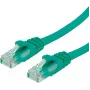 VALUE - Patch-Kabel - RJ-45 (M) zu RJ-45 (M) - 2 m - UTP - CAT 6a - vergossen, rastnasenfrei - Grün, RAL 6016 (21.99.1442)