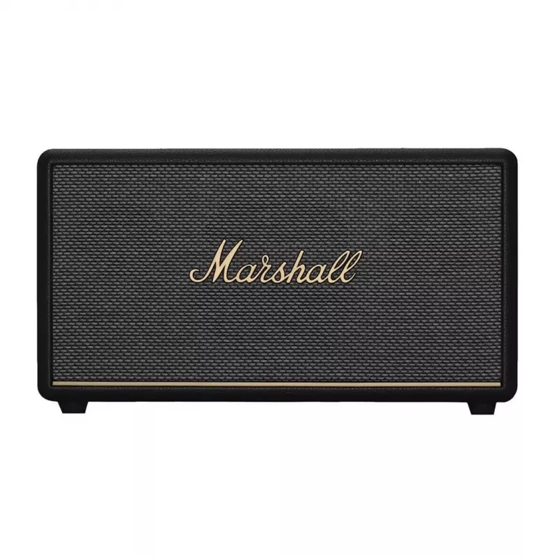 Kabelloser Bluetooth-Lautsprecher Marshall Headphones Stanmore III Schwarz — kompaktes Home-Audio, Multi-Host, RCA und optisch vorbereitet