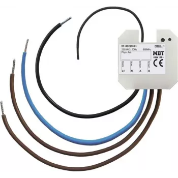 MDT RF-BE2230.01 KNX RF+ Tastschnittstelle 2-fach UP 230VAC (RF-BE2230.01)