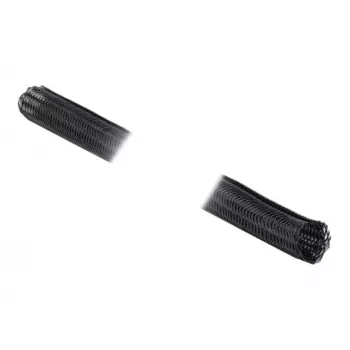 Geflechtschlauch DeLOCK 19047 10 m x 25 mm schwarz