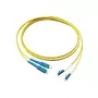 GoodConnections Patchkabel LWL Duplex OS2 (Singlemode, 9/125) LC/SC, LSZH, umkehrbare Polarität, 3m