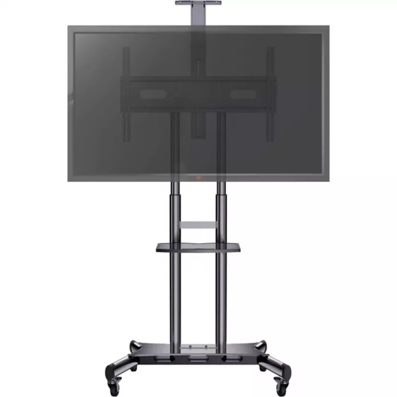 HAGOR HP Twin Stand HD - Rollwagen - für Flachbildschirm / AV-Equipment - Schwarz - Bildschirmgröße: 140-213 cm (55-84) - Befestigungsschnittstelle: bis 800 x 500 mm (8210)