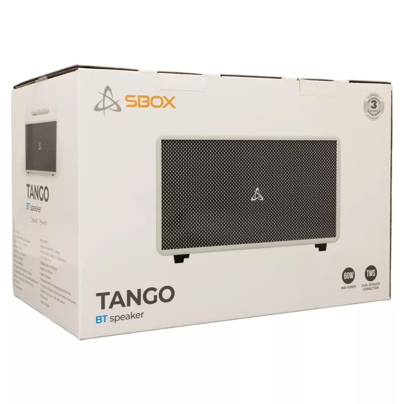 Tragbarer Lautsprecher Sbox BT-60 Tango Weiß