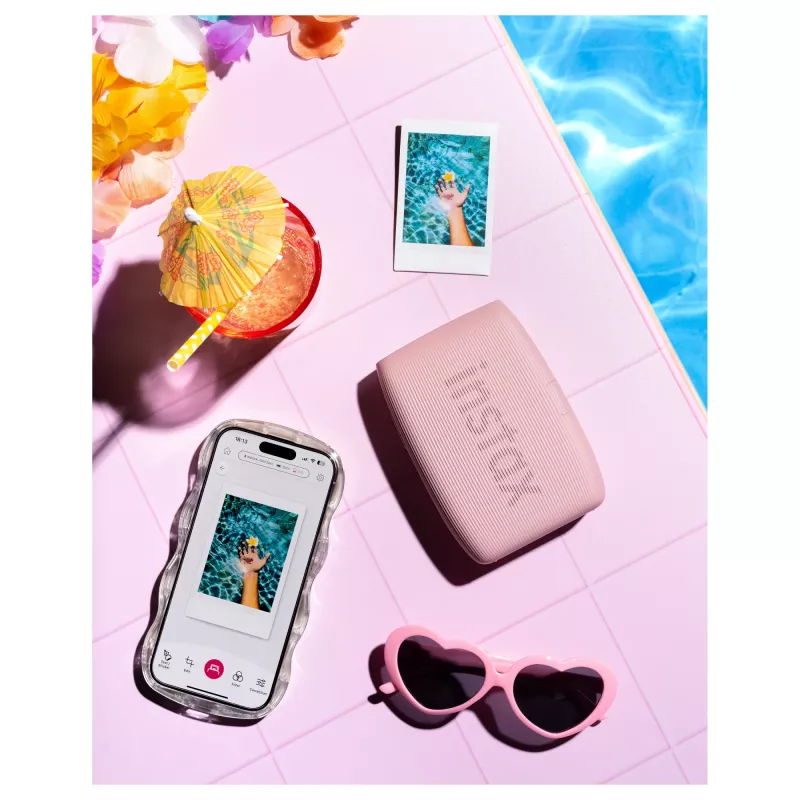 Fotodrucker Fujifilm Instax Mini Link 3 Pink Bluetooth tragbarer Sofortdrucker