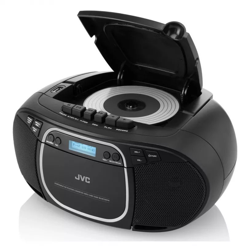 JVC RC-E561B-DAB CD-Player Schwarz Tragbarer CD-Player