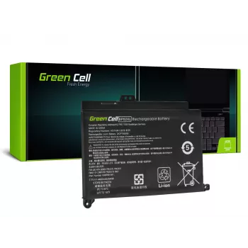 Batterie Grün Cell HP150 — Lithium-Polymer 4500 mAh, für HP Pavilion 15-AU / 15-AW Serie, schwarz