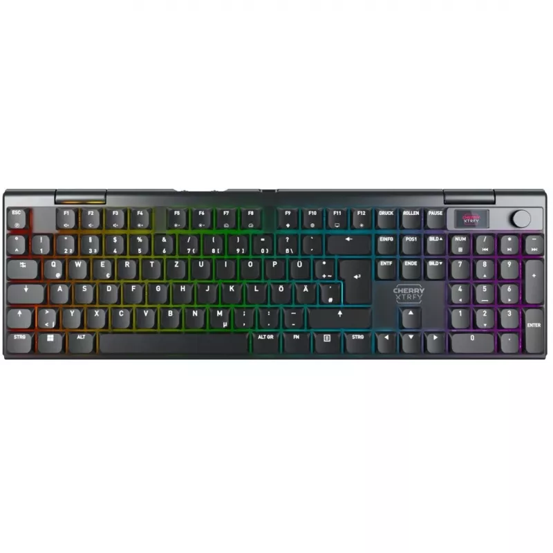 Gaming-Tastatur CHERRY XTRFY MX 10.1 Wireless USB RF Bluetooth QWERTZ Schwarz
