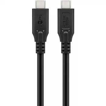Goobay 74192 USB-Kabel Schwarz
