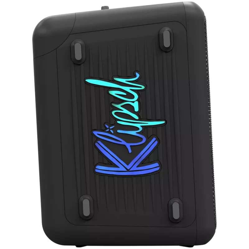 Party-Lautsprecher KLIPSCH Vegas — kabelgebunden & kabellos, Tieftöner 13,3 cm, 49–20000 Hz, 95 dB, batteriebetrieben, schwarz