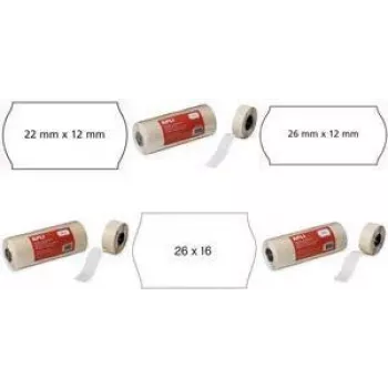 Preisetiketten agipa 100923 selbstklebend ablösbar 26 x 16 mm (Rolle)