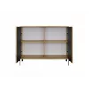 KAMARO 2D schlank Kommode, Kaschmirfarbe