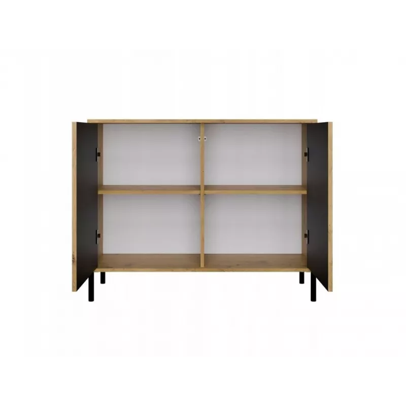 KAMARO 2D schlank Kommode, Kaschmirfarbe