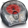 Tragbares Radio mit CD-Player Lenco SCD-24TR — FM, 4W Ausgang, LCD, Teleskopantenne, Netz-/Batteriebetrieb, 6×C-Batterien