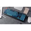 V6 Max, Gaming-Tastatur schwarz/blau-grau, DE-Layout, Gateron Jupiter Red, Hot-Swap, RGB