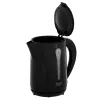 Adler Wasserkocher | AD 1244 | Elektrisch | 1850 W | 2,5 L | Kunststoff | 360°-Drehsockel | Schwarz