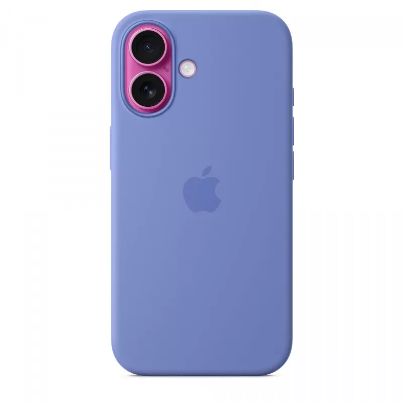 iPhone 16 Silikonhülle mit MagSafe - Periwinkle