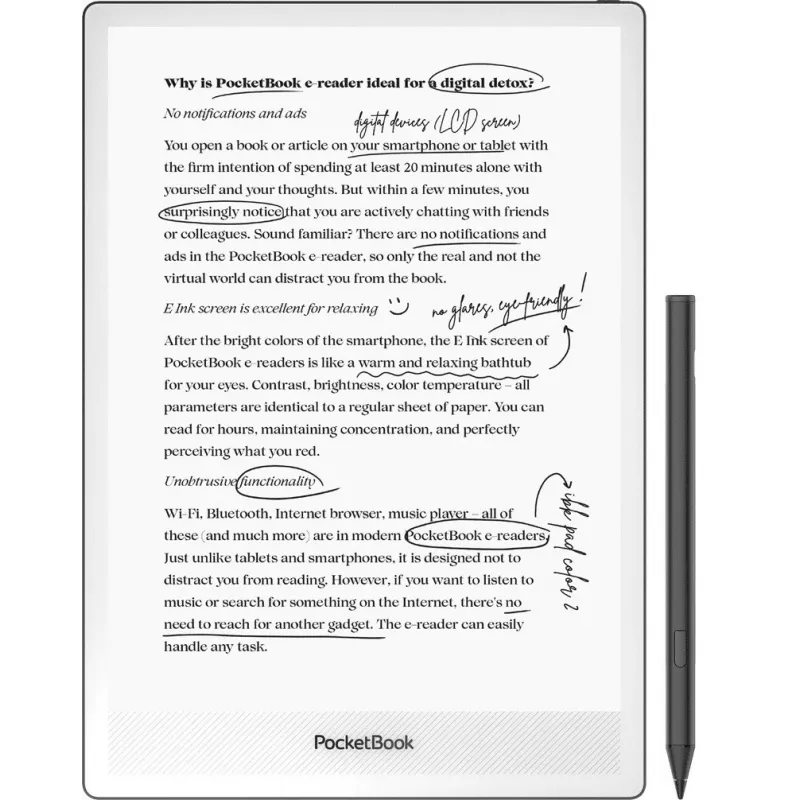 PocketBook InkPad One - Mattschwarz