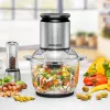 Elektrischer Zerkleinerer Rommelsbacher MZ 600 — 2 L Glasschüssel, 600 W, Edelstahlgehäuse, 22 Geschwindigkeiten, 6 Klingen